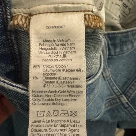 Madewell high-waisted wide leg jeans - Picture 5 of 7